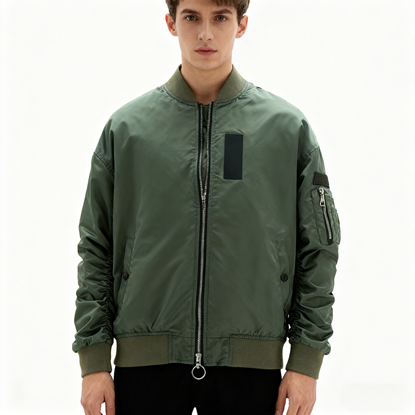 Streetwear Clothing Brands - Autumn Winter Bomber Jacket Men Big