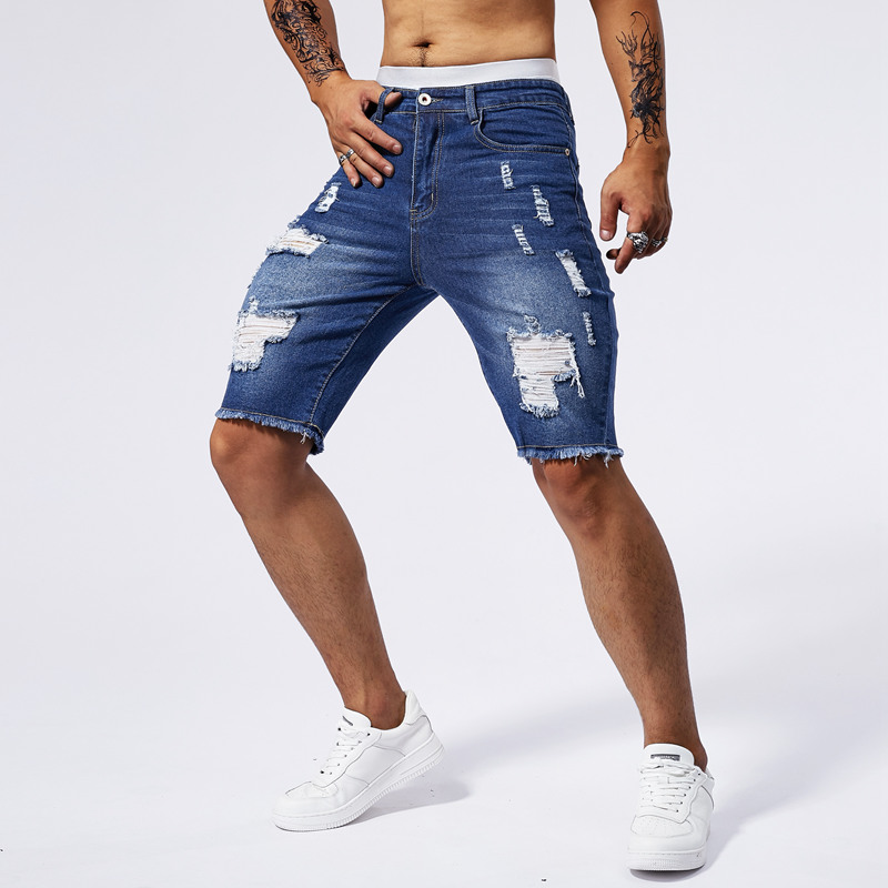 2025 Summer New Men's Ripped D - Streetwear Brand China ulasan dan harga
