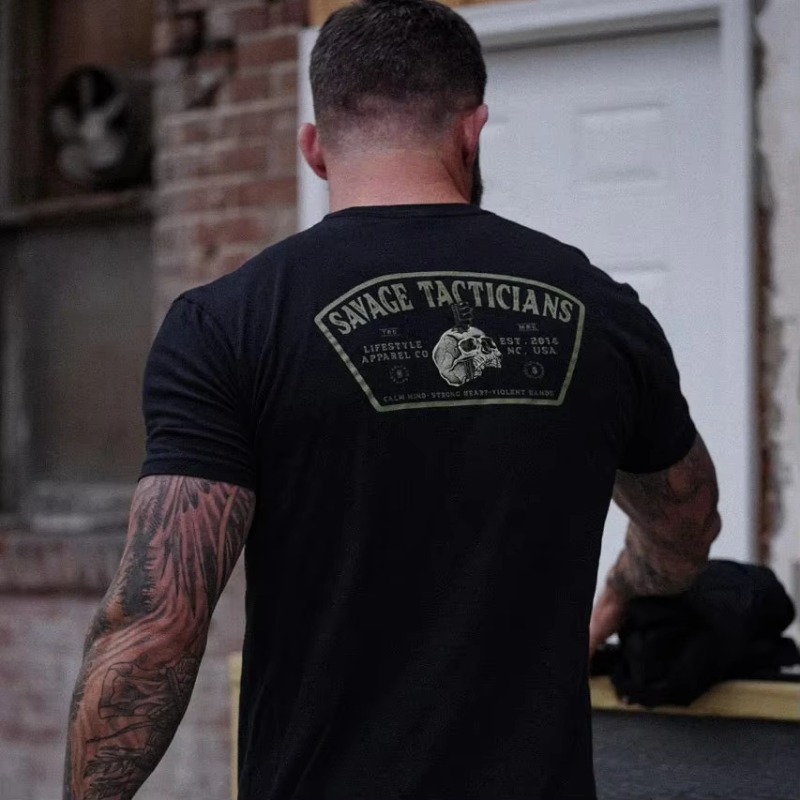 Fashion Brand Print Man T-shir - Streetwear Clothing Brands ulasan dan harga