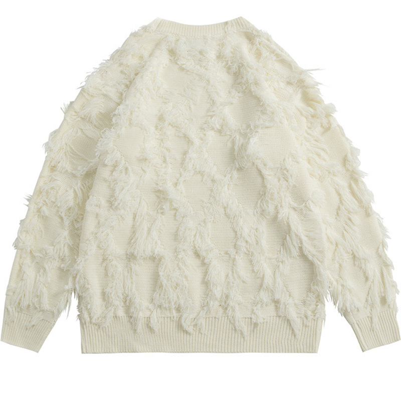 Mens Downy Knit Sweater Street - Japanese Brand Streetwear Vintage ulasan dan harga
