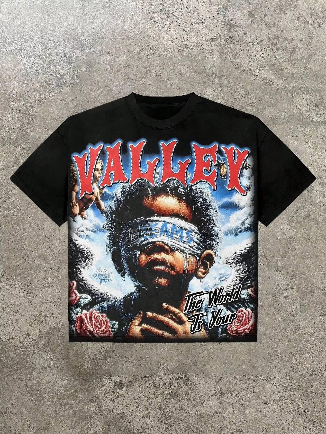 Valley & Dreams Retro Dark Sty - Valley Streetwear Brand ulasan dan harga