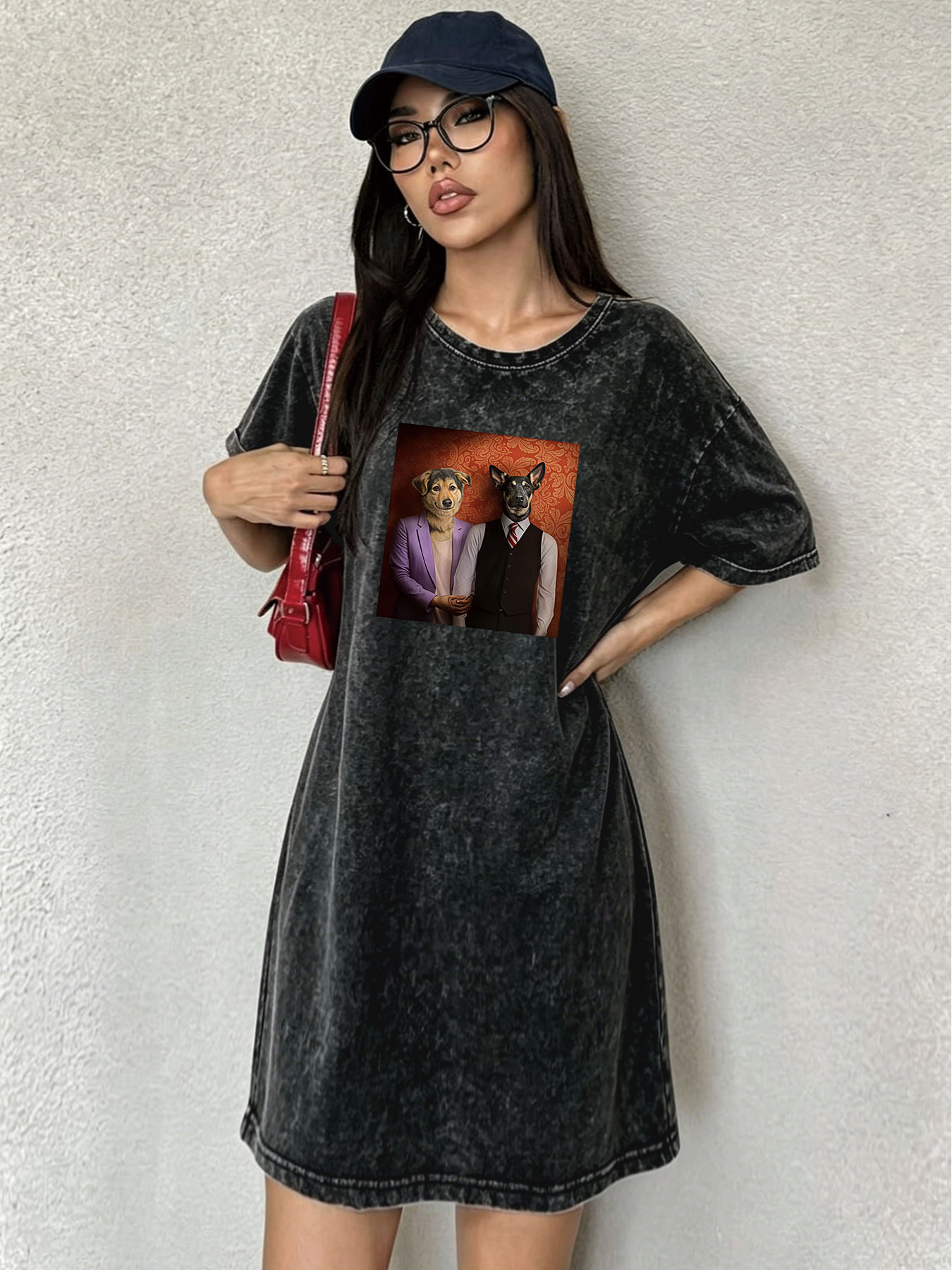 Vintage Washed Distressed T-Sh - Japanese Brand Streetwear Vintage ulasan dan harga