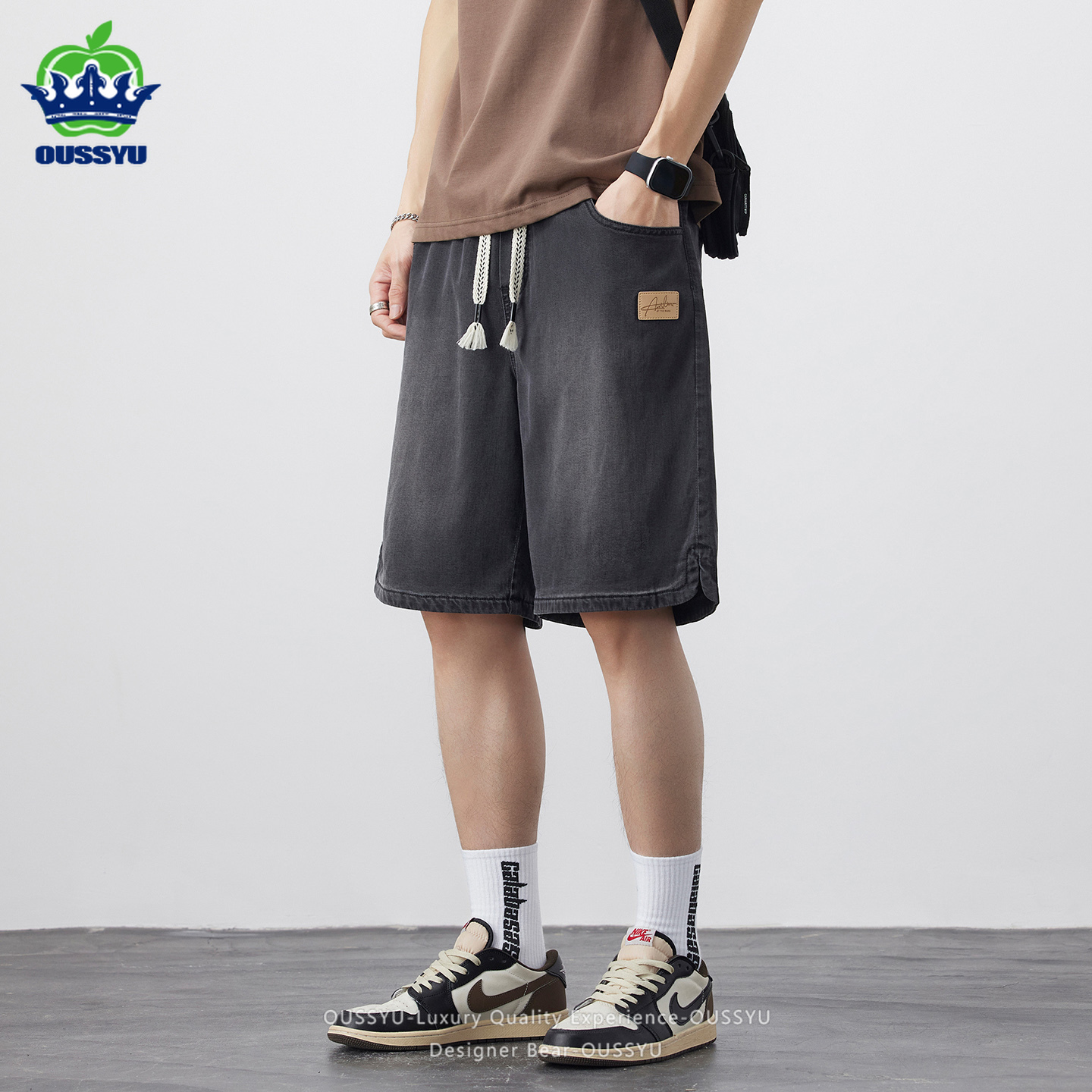 2026 New Summer Thin Men's Jor - Streetwear Brand Jorts ulasan dan harga