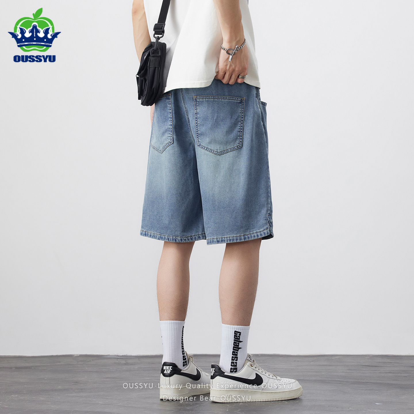 2026 New Summer Thin Men's Jor - Streetwear Brand Jorts ulasan dan harga