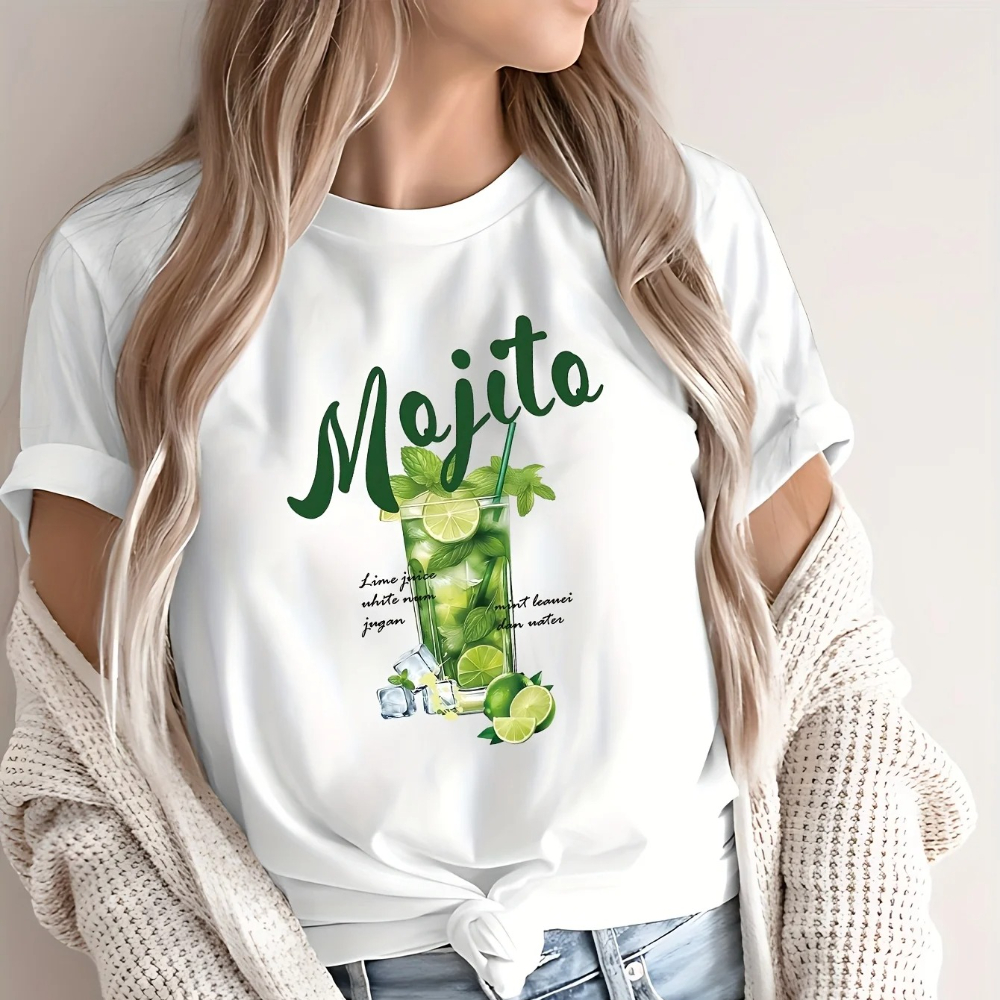 Mojito Cocktail Beverage Graph - Streetwear Brand Drops ulasan dan harga