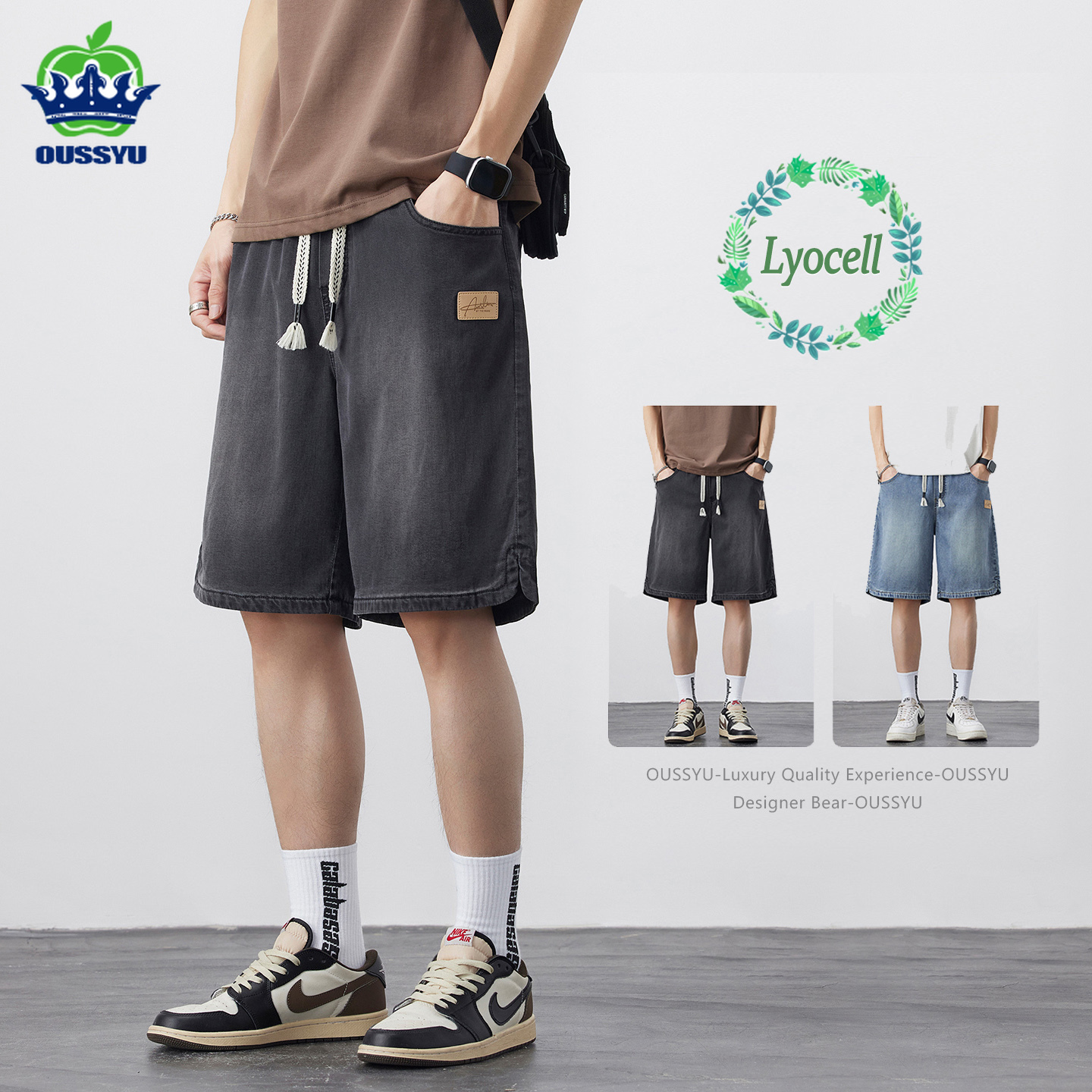 Brand Clothing Summer Thin Men - Streetwear Brand Jorts ulasan dan harga